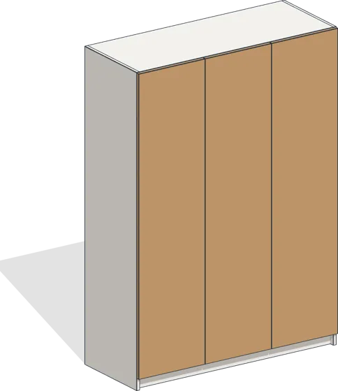 Ropero 3 puertas