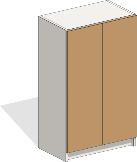 Zapatero 2 puertas