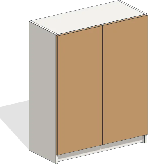 Zapatero 2 puertas